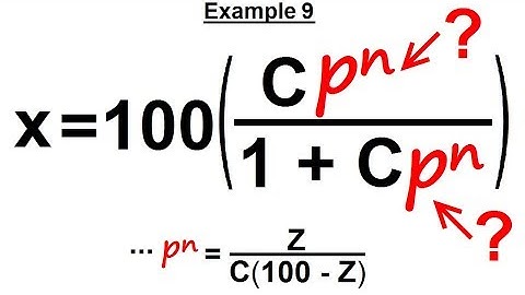 Algebra - Ch. 15: Solve for Variable in Equation (9 of 11) Example 9