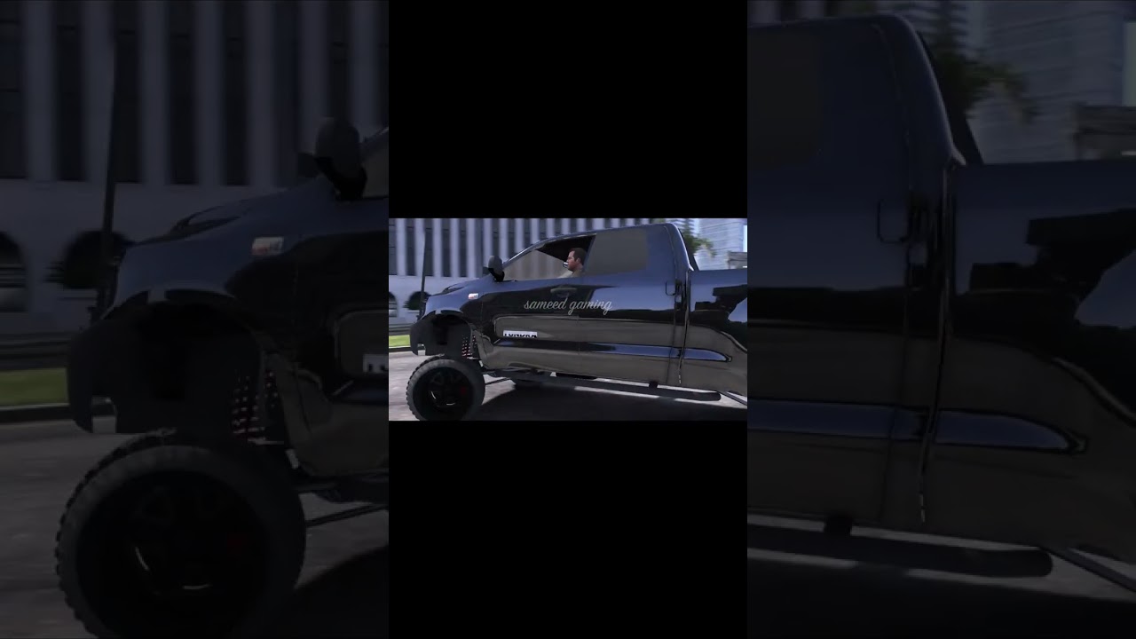 Toyota Tundra Modifed 😈☠ |GTA5 | @Sameed Gaming | Cinematic Shot | 