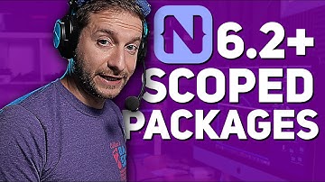 NativeScript Scoped NPM Packages