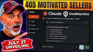I Connected DealMachine to Claude AI — Found 405 Motivated Sellers