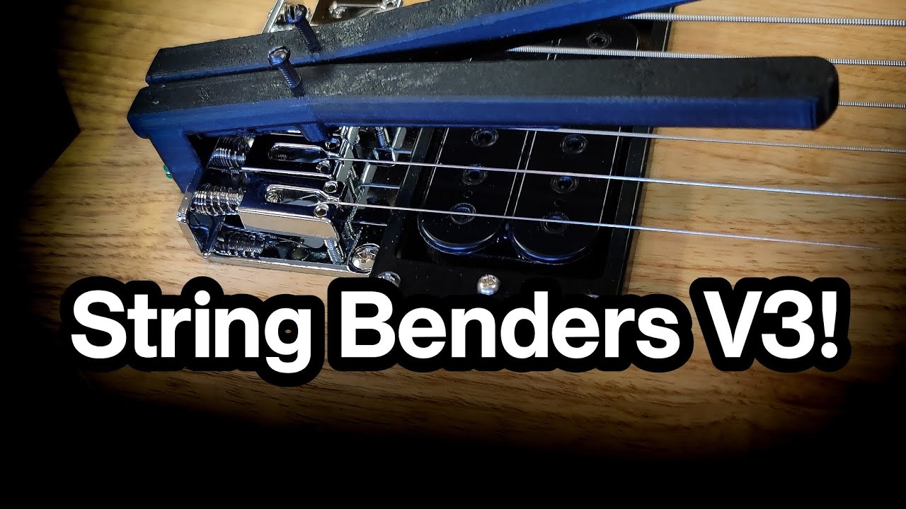 From Design to the Stage! Easy Installation String Benders for Lap ...