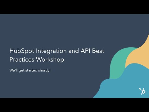 Integration and API Workshop - July 2020