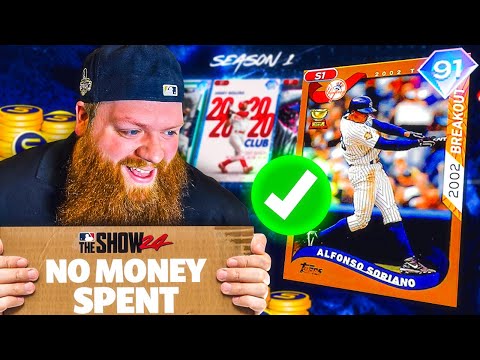 No Money Spent! I Got Free Alfonso Soriano! MLB The Show 24