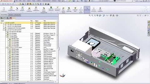 ProductCenter PLM SolidWorks Integration Demonstration