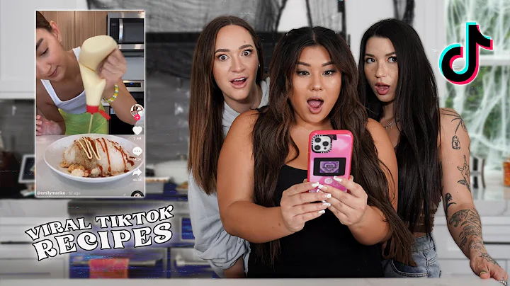 TESTING VIRAL TIKTOK RECIPES!! w/ Alisha & Mia