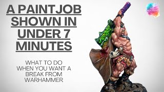 What to do when you are tired of painting Warhammer??!!