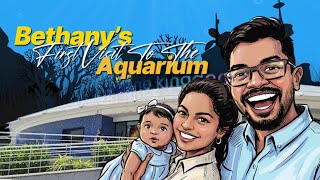 Bethany's First Visit To The Aquarium | Stella Ramola