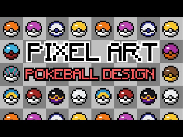 Poké-Ball Pixel Art ( Day 1 )