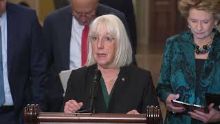 Senator Murray delivers remarks about the CR & passing appropriations bills