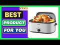 VEVOR Roaster Oven, 26QT Electric Roasting Pan, 150-450â„‰ Adjustable Temperature Fast-Cooking