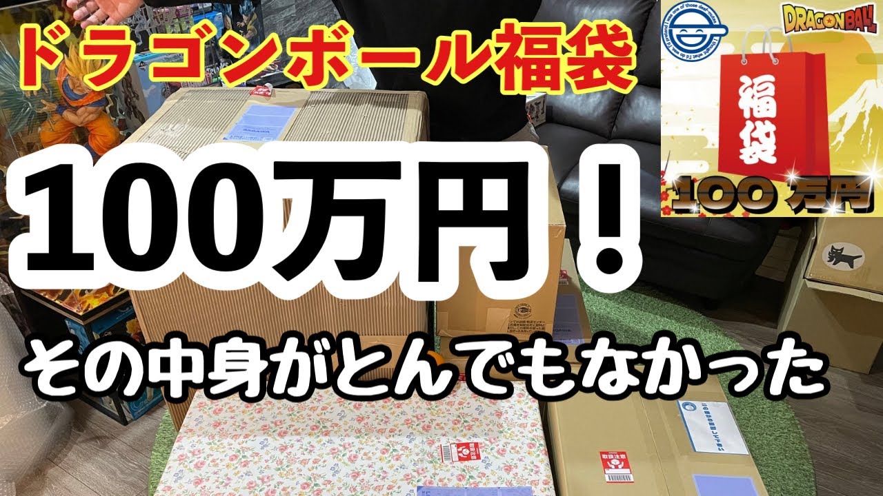 ドラゴンボール100万円福袋！開けてみた！