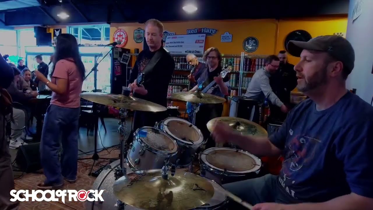 School of Rock Raleigh | Adult Bands | Season Show at Black Dog Bottle Shop