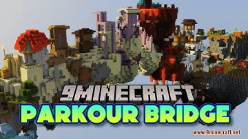 Minecraft Parkour Bridge Custom Map - FIRST TIME BACK IN MINECRAFT!!!