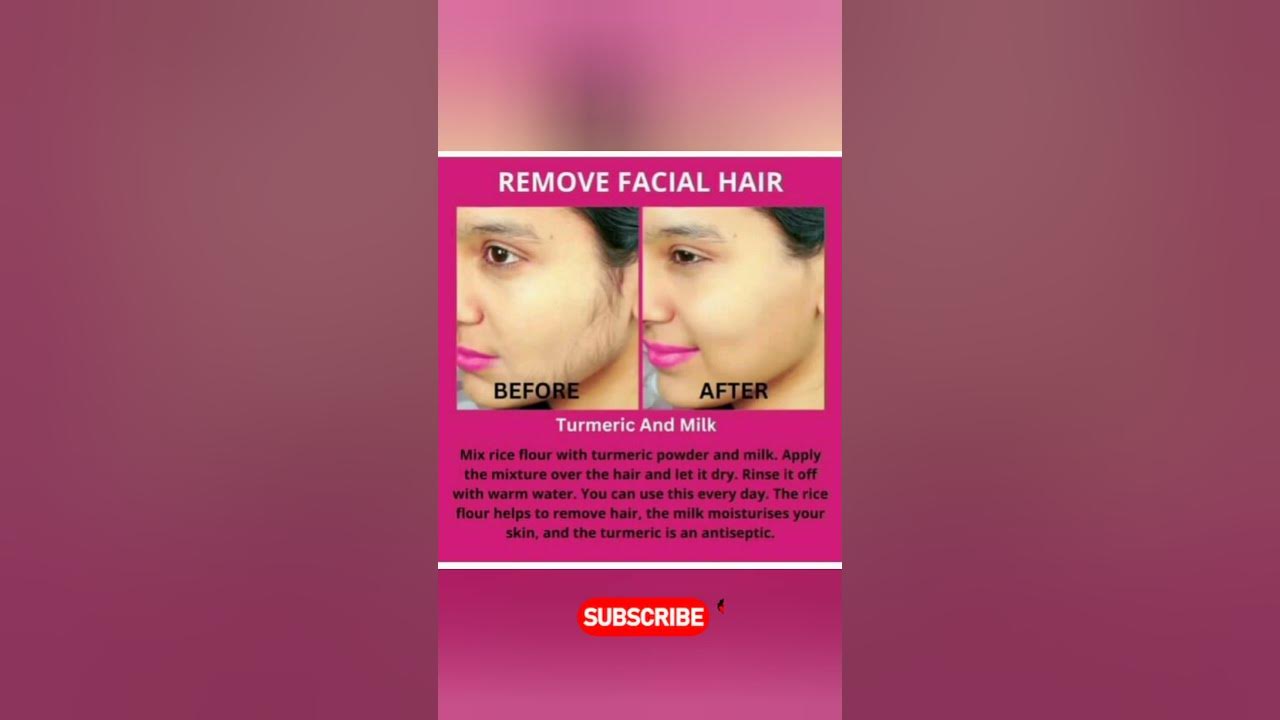 How To Remove Facial Hair Naturally At Home Skin Care shorts how-to-remove-facial-hair-naturally-at-home-skin-care-shorts