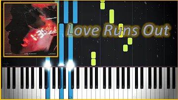 Martin Garrix ft. G-Eazy & Sasha Alex Sloan - Love Runs Out (Piano Cover + Sheets +MIDI)|Magic Hands
