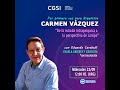 Charla con Carmen Vázquez