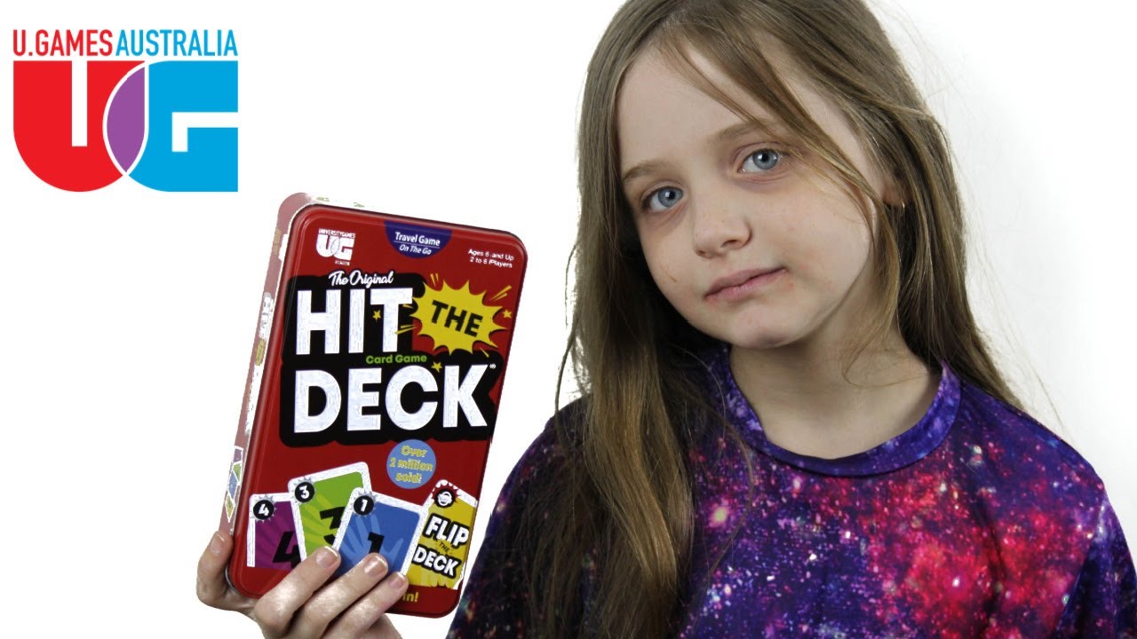 The Original Hit the Deck® Family fun card game