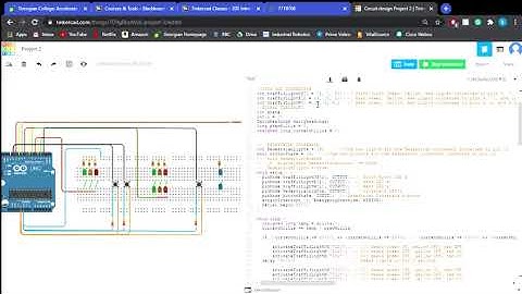 Microprocessor Project 2: Traffic Signal Controller