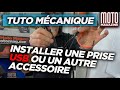 Installer une prise USB ou un faisceau accessoire sur une moto