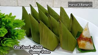 Sangat Mudah Membuat Kue Awuk-Awuk Tepung Ketan. Rasanya Enak Banget, Kamu Harus Coba !!