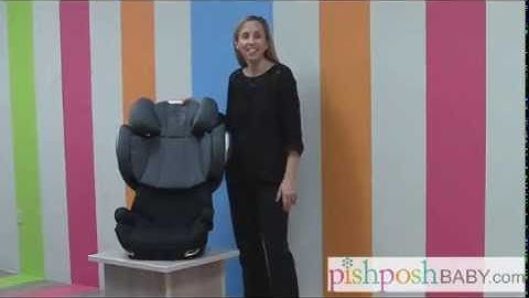 Cybex Solution Q-Fix Booster Car Seat Product Review