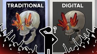 Traditional vs Digital (TIMELAPSE)