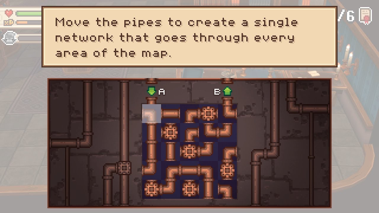 Evoland 2 Part 11 SOLVING PUZZLES IN THE LIBRARY YouTube