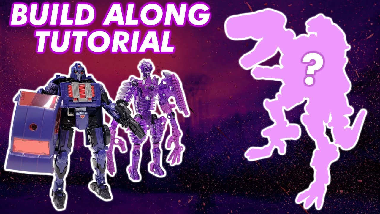 Build Along Tutorial: Legacy Shadow Striker merges with Skelivore - YouTube