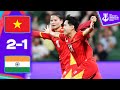 VIETNAM snatch opener in stoppage time! | Vietnam - India | Highlights | AFC Women's Asian Cup™