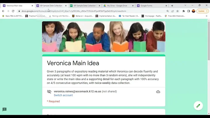 Data Collection with Google Forms