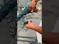 Chain-Link Fence Panel Production and Assembly Process