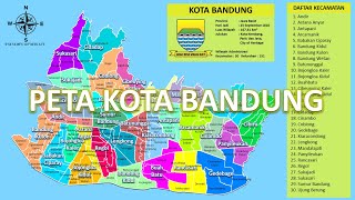 #12.19 Peta Indonesia, Kota Bandung (Kecamatan dan Kelurahan)