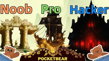 NOOB vs PRO vs HACKER - Temple Run 2 | @PocketBear470