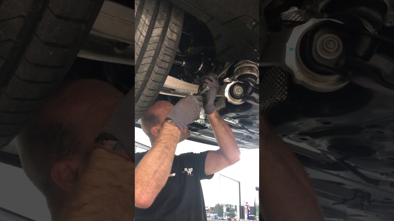 Audi RS6 C8 with Milltek 200 cell downpipes