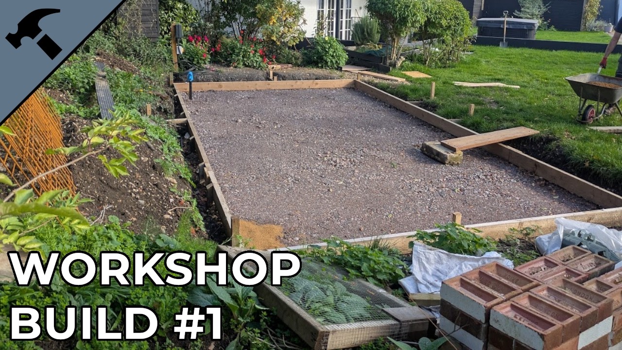 Workshop Build #1 - Subbase and Slab