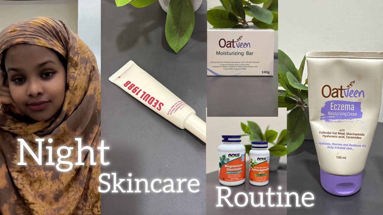 My night skincare routine/ Supplements. - YouTube