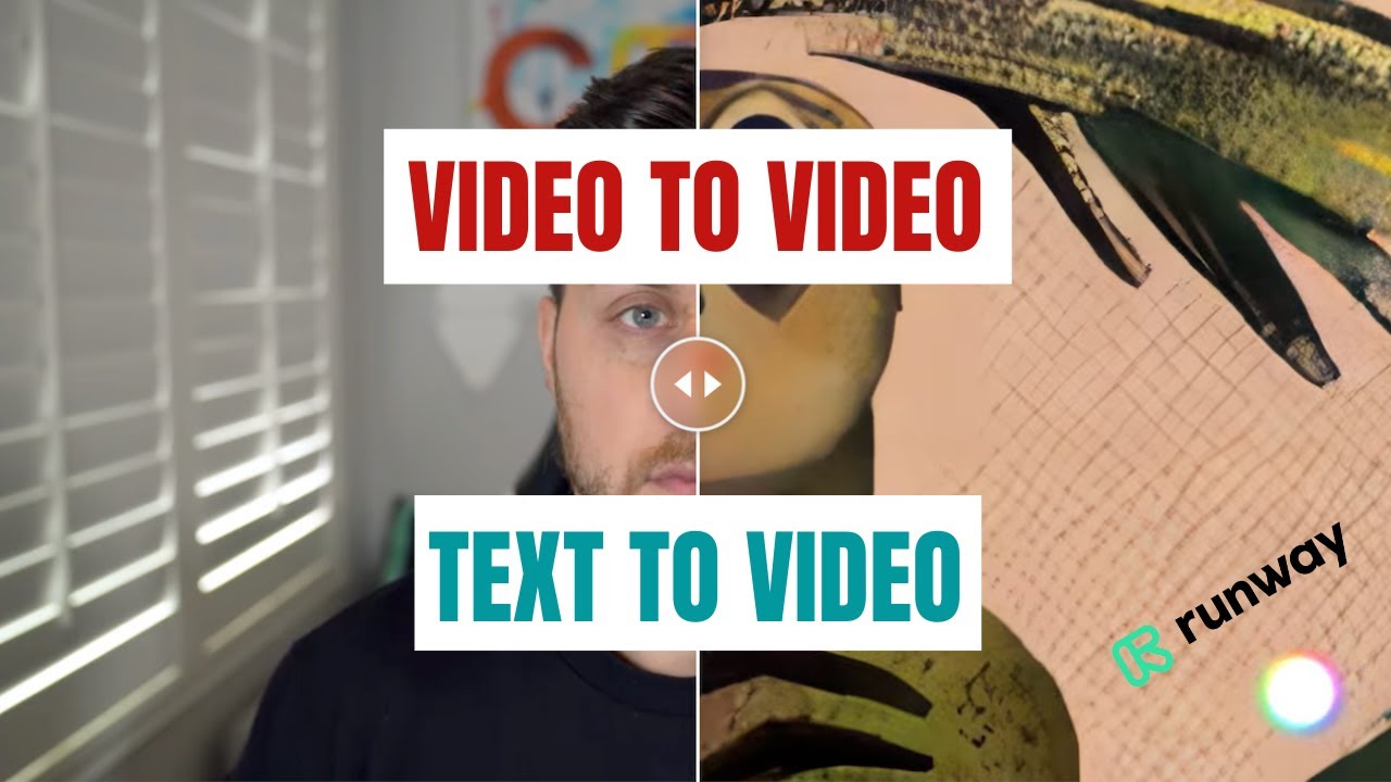 Text To Video & Video To Video With Runway Gen1 - YouTube