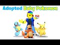 I Adopted Baby POKEMON! 💧🔥⚡ (Roblox)