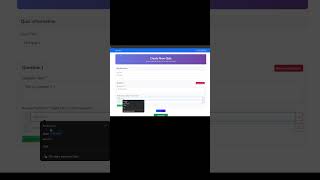 Online Quiz Application using Spring Boot and MySQL