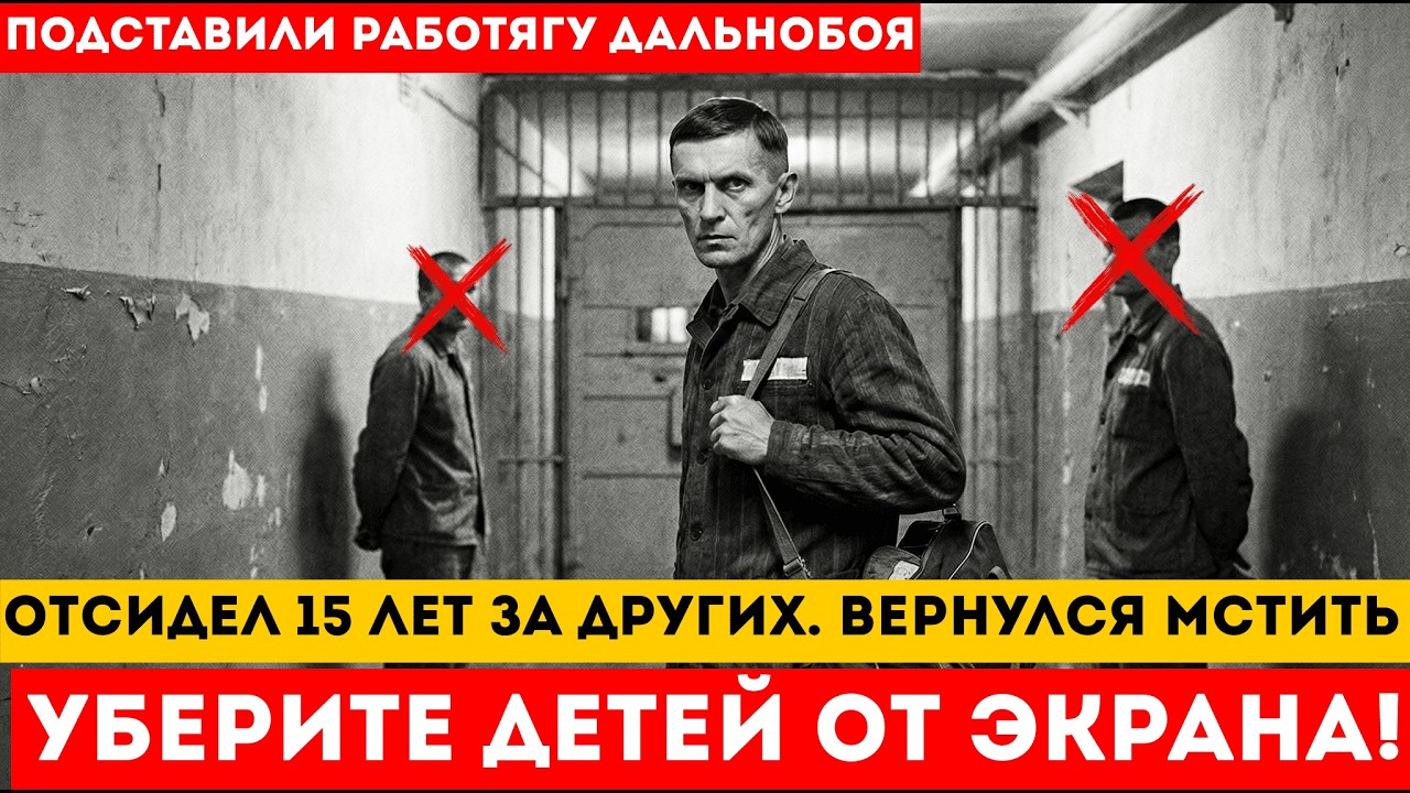 ОДНОГО ЗАРЕЗАЛ , ВТОРОГО ЗАСТРЕЛИЛ. ПОДСТАВИЛИ ДАЛЬНОБОЯ. ОТСИДЕЛ 15 ЛЕТ ПРОСТО ТАК