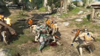 For Honor Beta Starting tutorial & Menu browsing