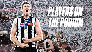 The entire 2023 Collingwood medal presentation 🏅