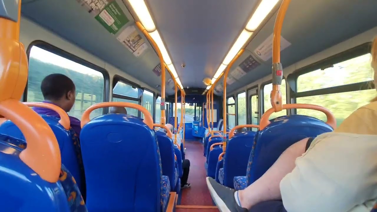 *Thrash* Stagecoach Yorkshire ADL Enviro200 36721 (YN62 BHF) Route 50