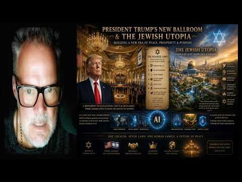 Trump's Ballroom & The Jewish Utopia: (Kabbalistic Decode)