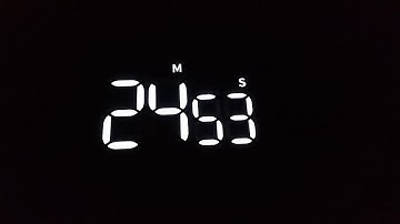 Baseus Heyo ACDJS-01 Rotation Countdown Timer in darkness