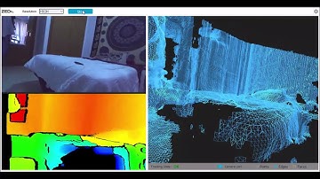 3D mapping using ZED Stereo Camera and ZEDfu (indoor)