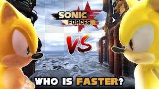 Classic vs. Modern Sonic: The Super Race Competition!