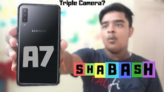 Samsung a7 🔥 2018 with Triple camera setup || Samung best phone ||  NKJ TECHNICAL || IN HINDI || screenshot 4