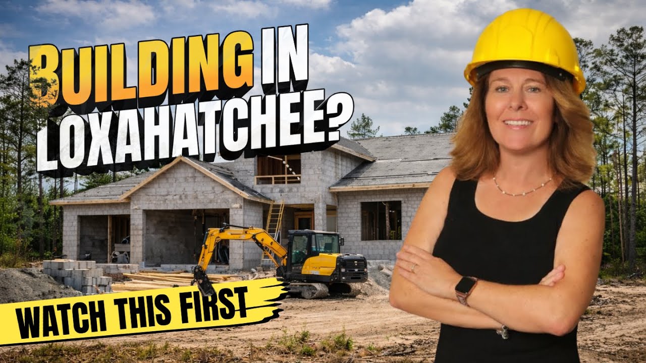 Thinking about building your own home in Loxahatchee / The Acreage in Palm Beach County?