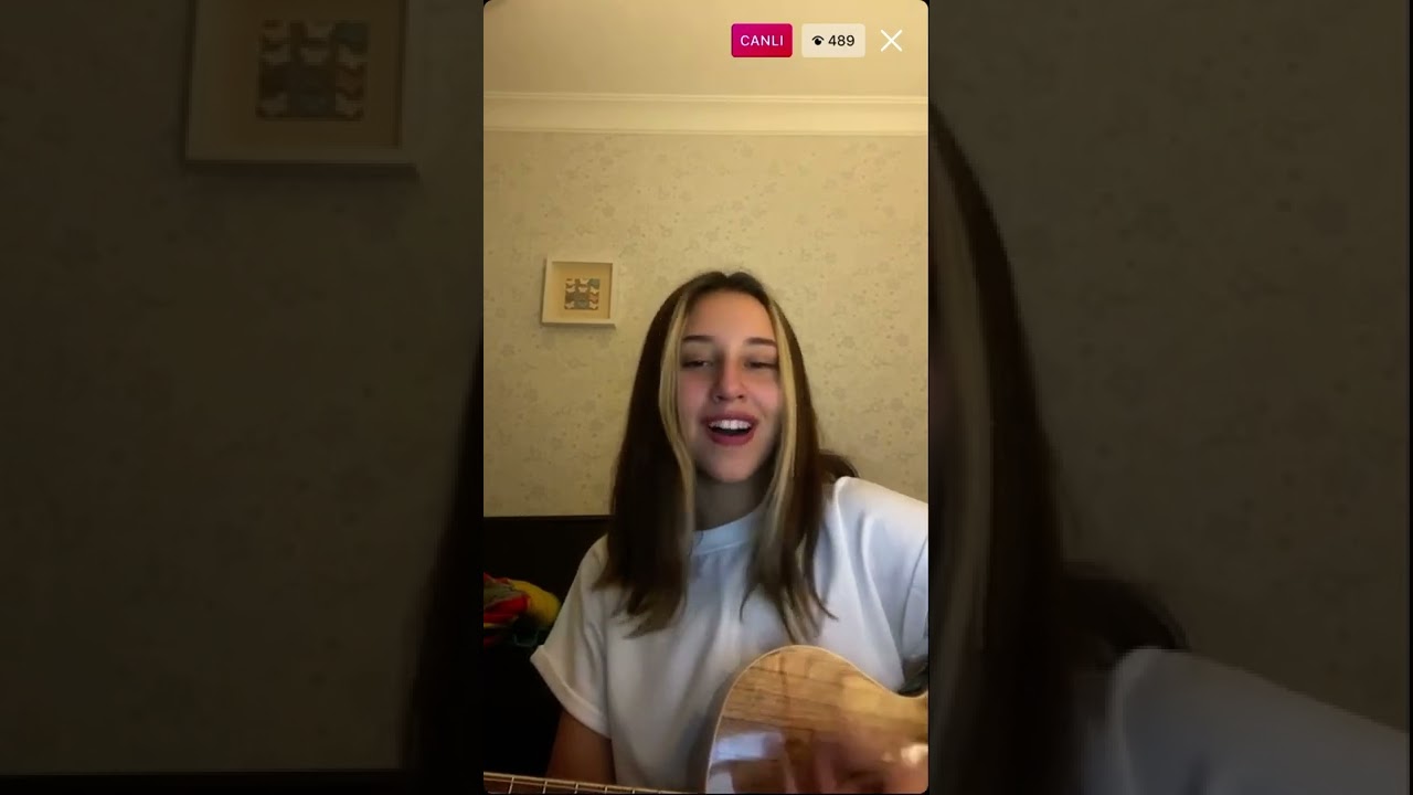 Selin körükoğlu İnstagram canlı yayın cover’ları